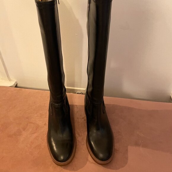 Vince Camuto Vuliann Wide Calf Boot Size 10 - Picture 7 of 9